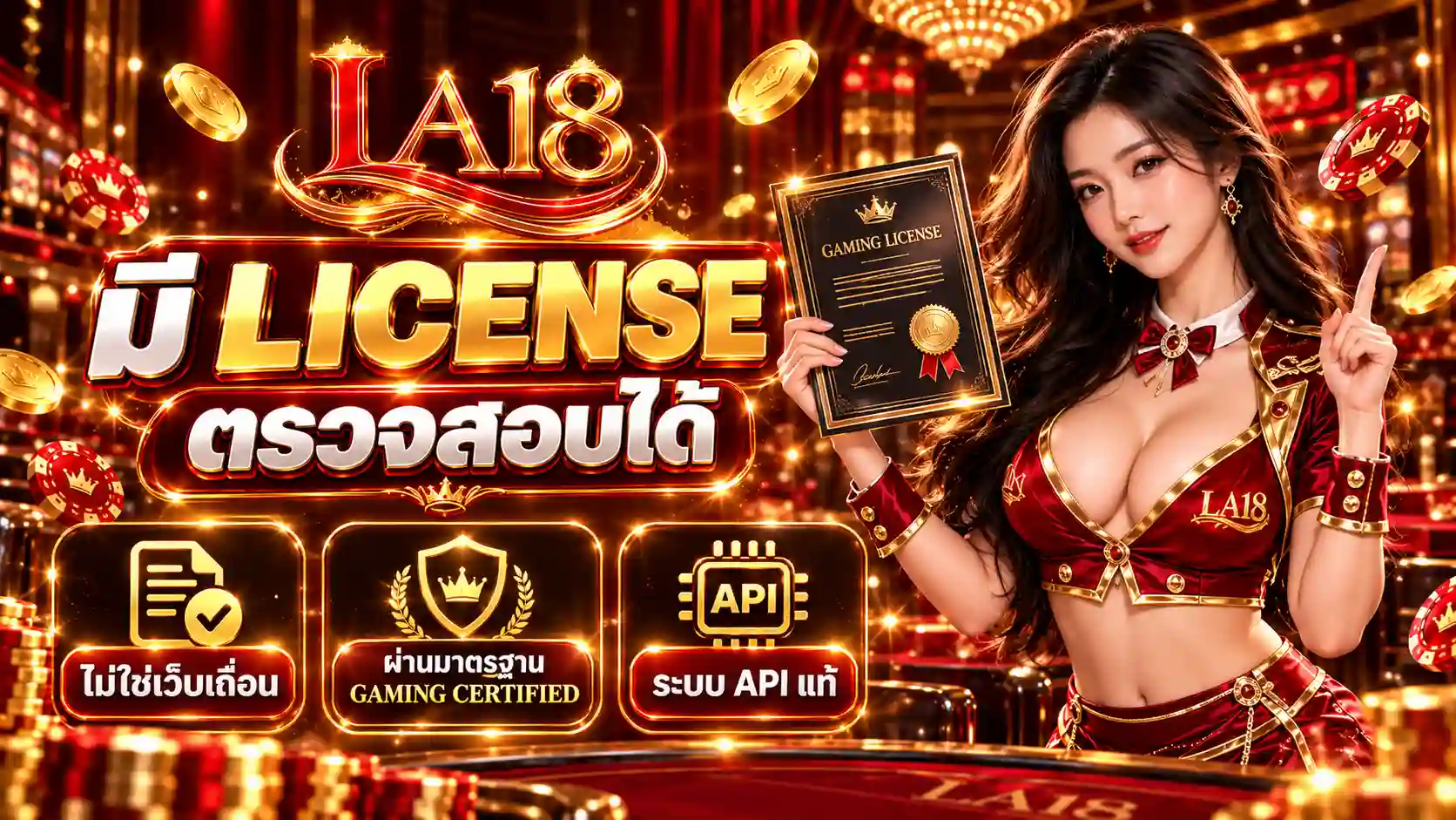ลิขสิทธิ์แท้เว็บตรงมีใบรองรับยืนยัน